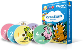 子供のクロアチア語 DVDセット